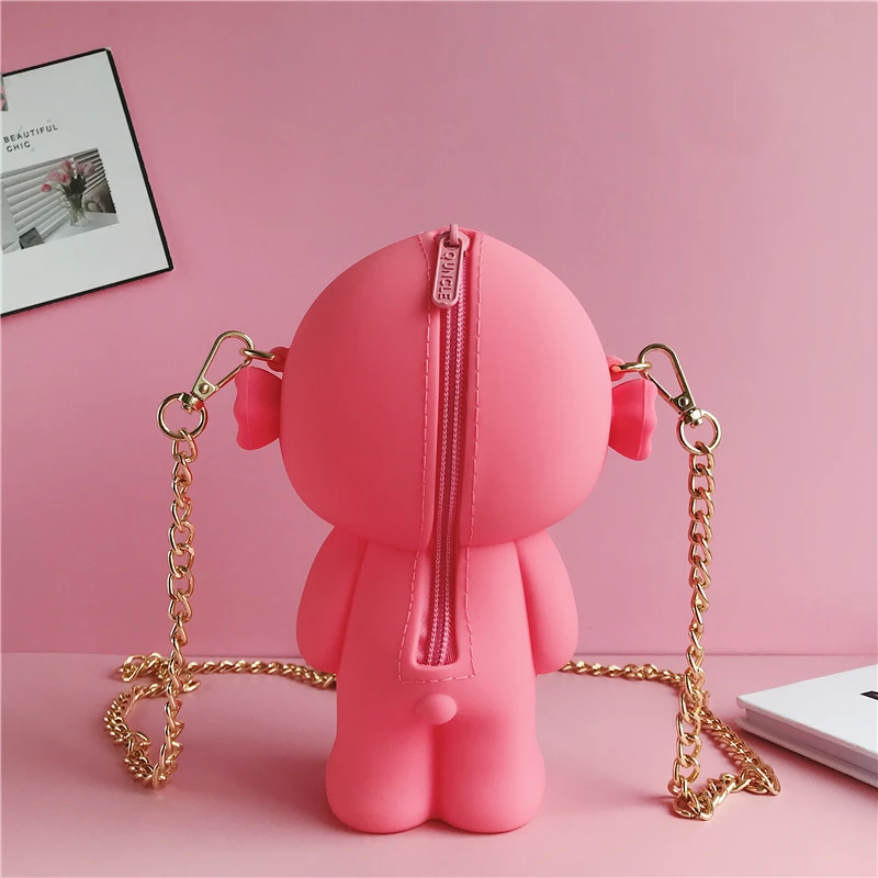 Горячая Распродажа силиконовая косметичка с милым мультяшным единорогом