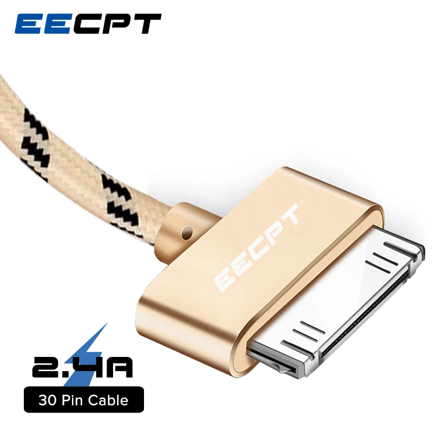 EECPT USB кабель для iPhone 4S 4 s 3GS зарядный синхронизации данных iPad 1 2 3 iPod Nano iTouch 30 Pin