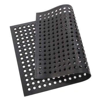 

Bar Kitchen Drainage Rubber Mat Non-slip Multi-functional Anti-fatigue Floor Mat J99Store
