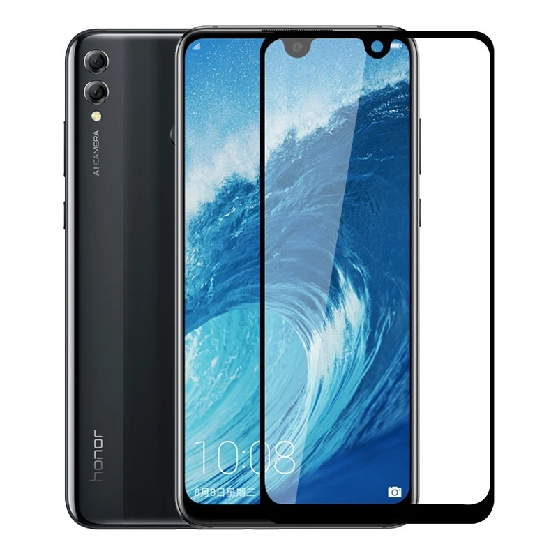 2 шт./партия 3D HD чистое полное покрытие из закаленного стекла для Huawei Honor 8 Lite V8 Note8 8X 8xMAX Взрывозащищенная защитная пленка для экрана