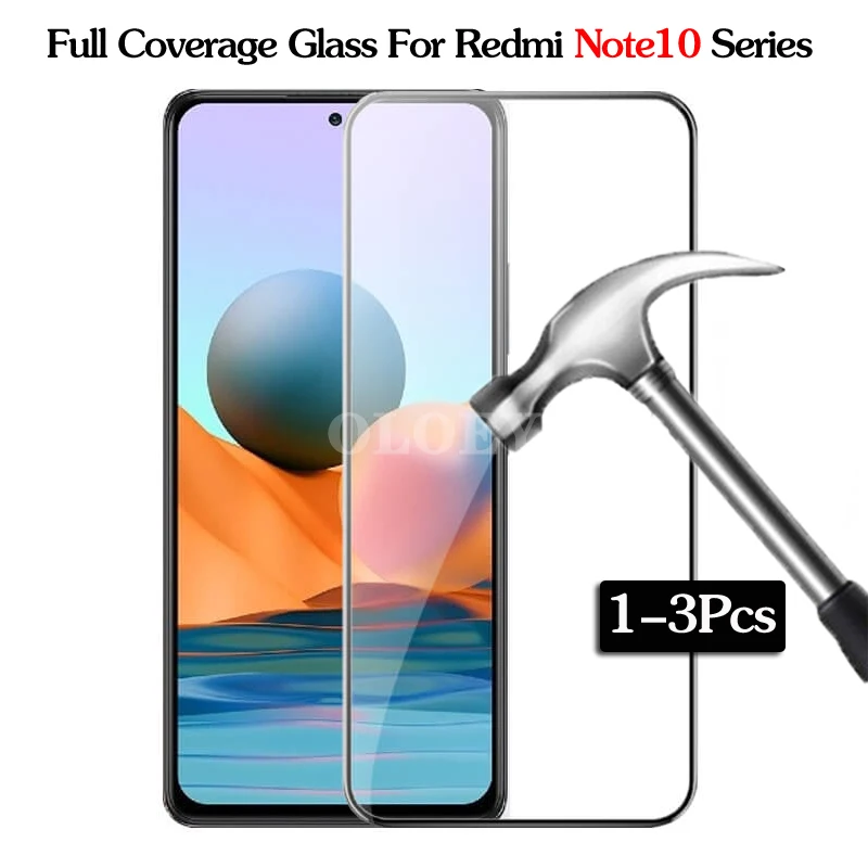Закаленное стекло для Xiamoi Redmi Note10 защитная пленка экрана Xiaomi Note 10 Pro Max 10Pro 10Max