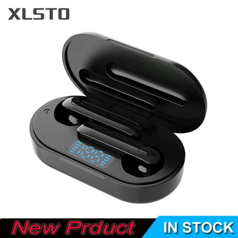 Новые беспроводные Bluetooth наушники с сенсорным управлением спортивные ушным