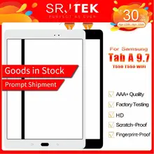 Srjtek для Samsung Galaxy Tab A 9,7 SM-T550 T550 WIFI сенсорный экран дигитайзер сенсорная панель стекло планшетный ПК запасные части(China)