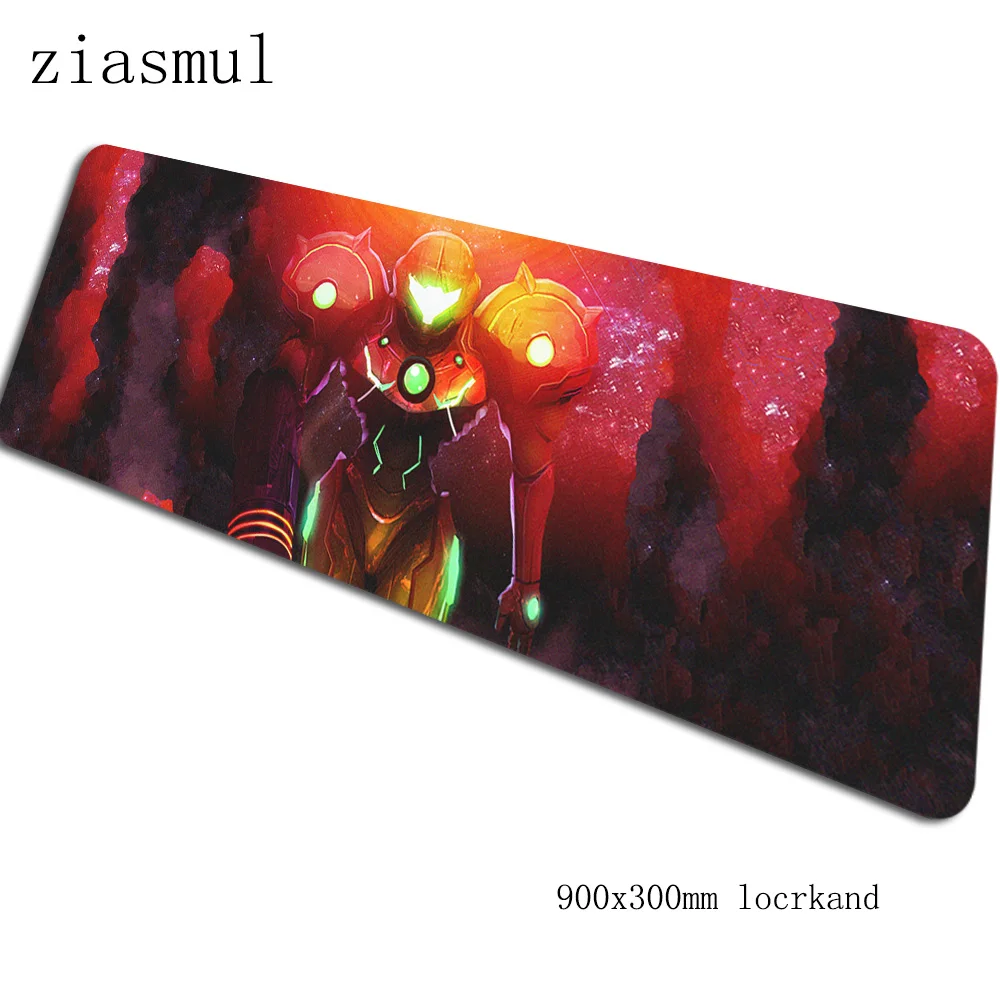 Metroid pad mouse 90x30 см компьютерный коврик для мыши красочные padmouse большой xl Коврик Для Мыши Эргономичный гаджет офисные настольные коврики - Цвет: Size 900x300x2mm