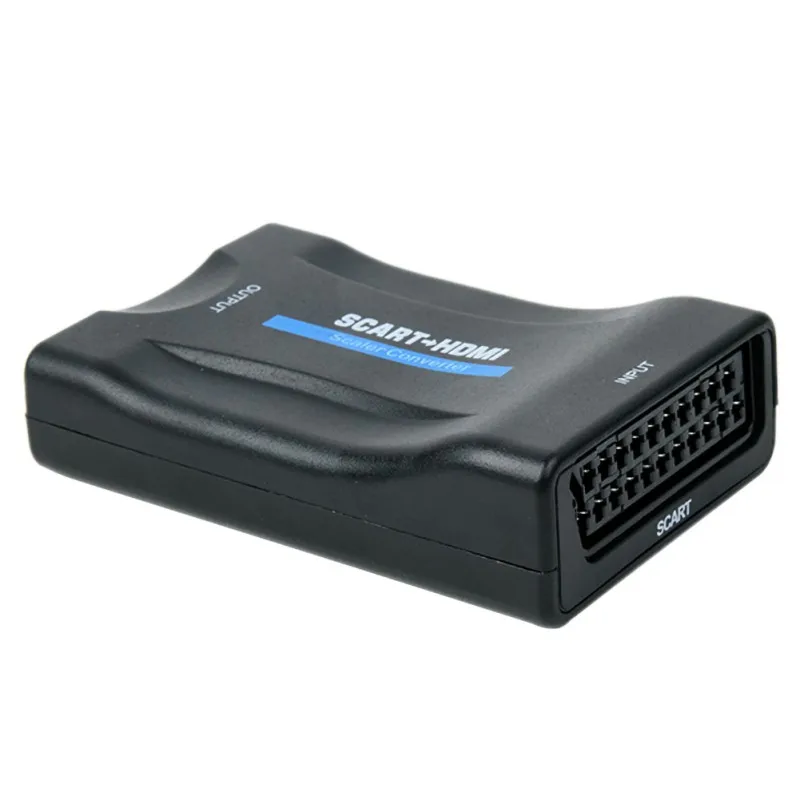  Caldo Scart a Hdmi Audio E Video Converter Adattatore per Hd Tv Dvd per Sky Box
