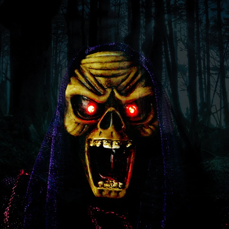 Halloween Electric Voice Control Horror Toy Tricky Toy Halloween Decoration(Random Color