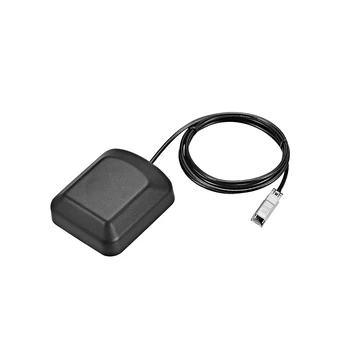Uxcell 1 個gpsアクティブアンテナGT5-1Sプラグ 28dB空中コネクタケーブル 2 メートルのためのgpsポート車のヘッドユニット