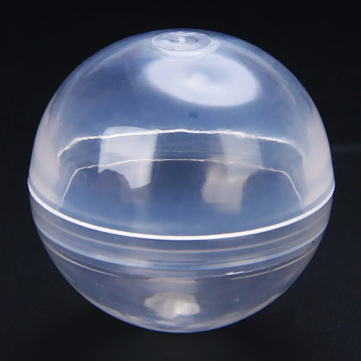 10Pcs 1.2" Transparent Empty  Ball Transparent Shell Capsules 32mm Diameter For Ball Vending Machine