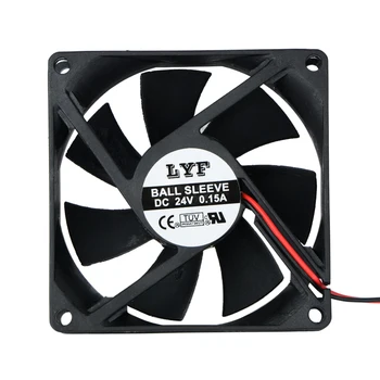 

8025 Fan 24V 2P CPU PC Computer Case Fan Laptop GPU Cooling Fan Ball/Sleeve