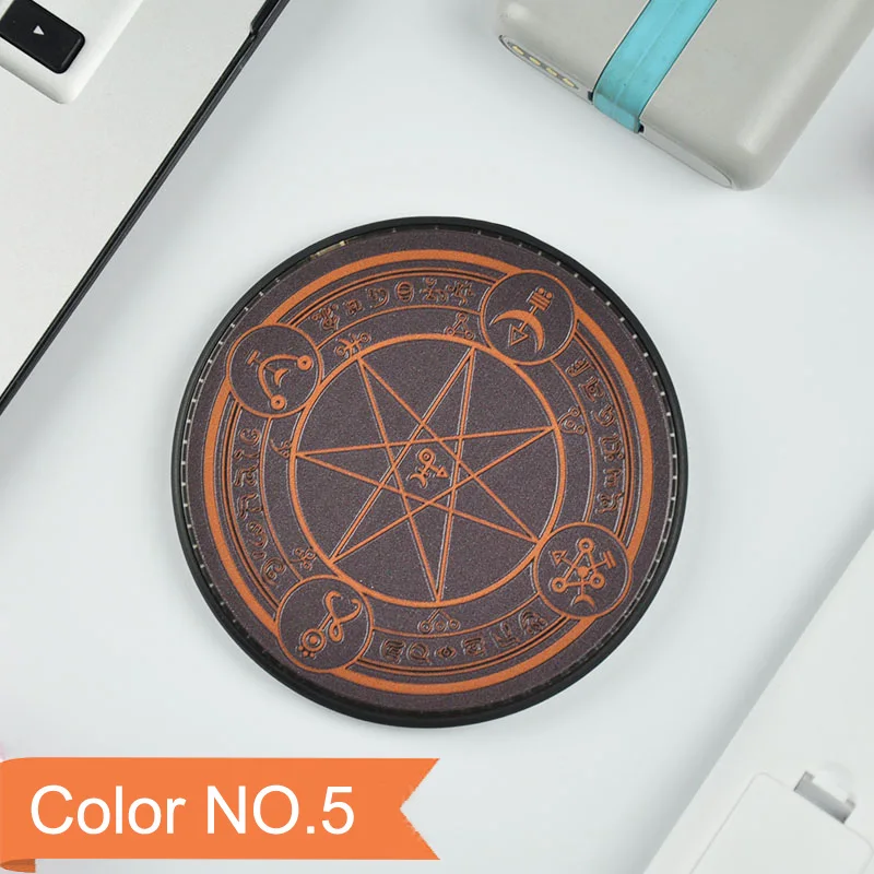 Color NO 5 KD-1 10 Вт Быстрая зарядка волшебный круг Беспроводное зарядное устройство для iPhone samsung huawei Xiaomi специальная беспроводная зарядка для мобильного телефона - Тип штекера: Color NO 5