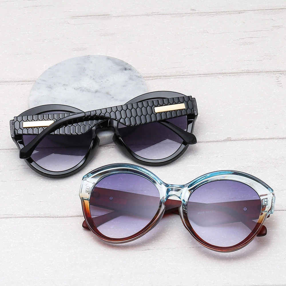 

2020 New Oversized Round Sunglasses Women Brand Designer Plastic Sunglasses Woman Fashion Vintage Gradient