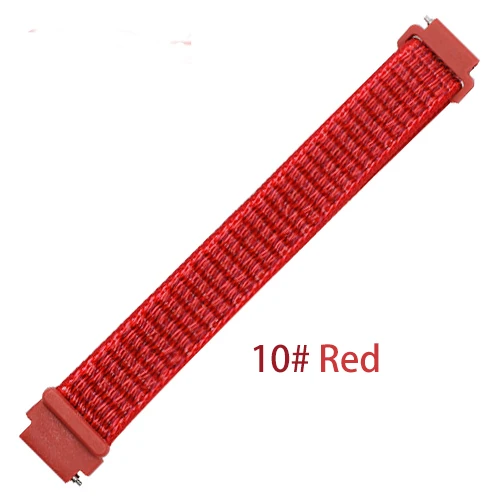 Ремешок для mi Band 4 3 band браслет нейлоновый Браслет Смарт-часы аксессуары наручные mi Band 3 для Xiao mi band 3 4 браслет - Цвет ремешка: Red