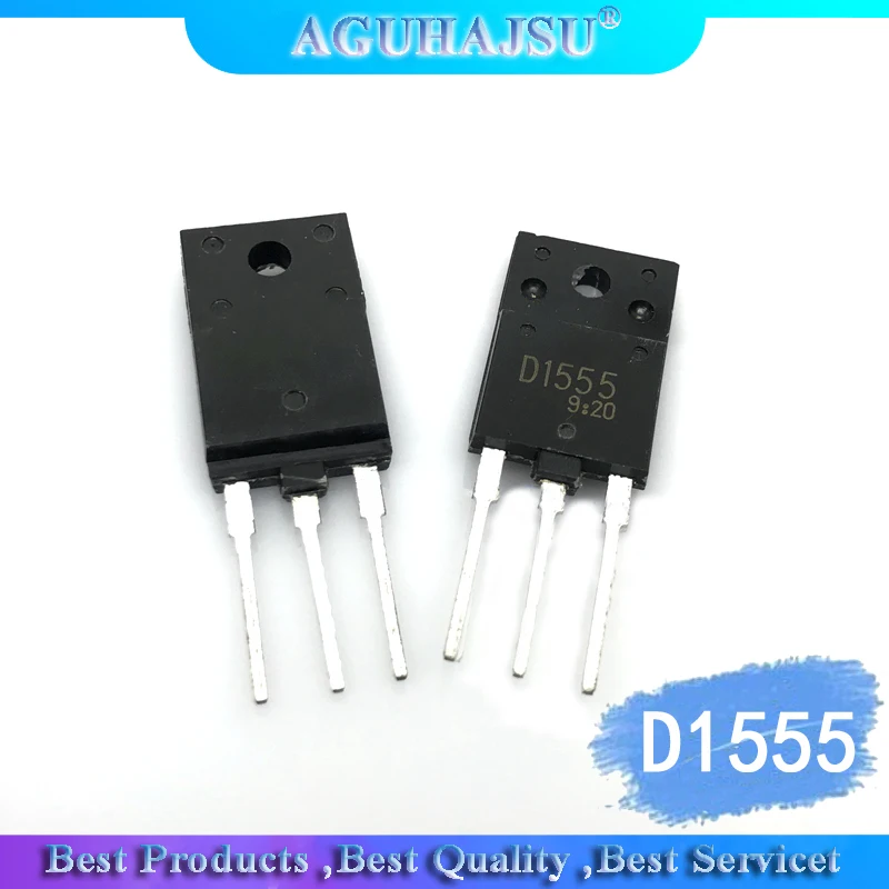 5pcs/lot 2SD1555 D1555 transistor TO-3PF New spot Quality Assurance In Stock | Электронные компоненты и