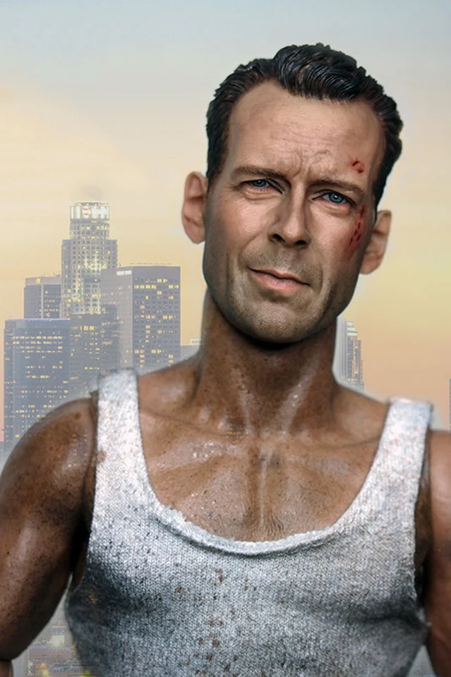 ■ダイ・ハード【ジョン・マクレーン】ブルース・ウィリス絶版ガレージキット未組立て Amazon | □ダイ ハードジョン マクレーンブルース ウィリス絶版