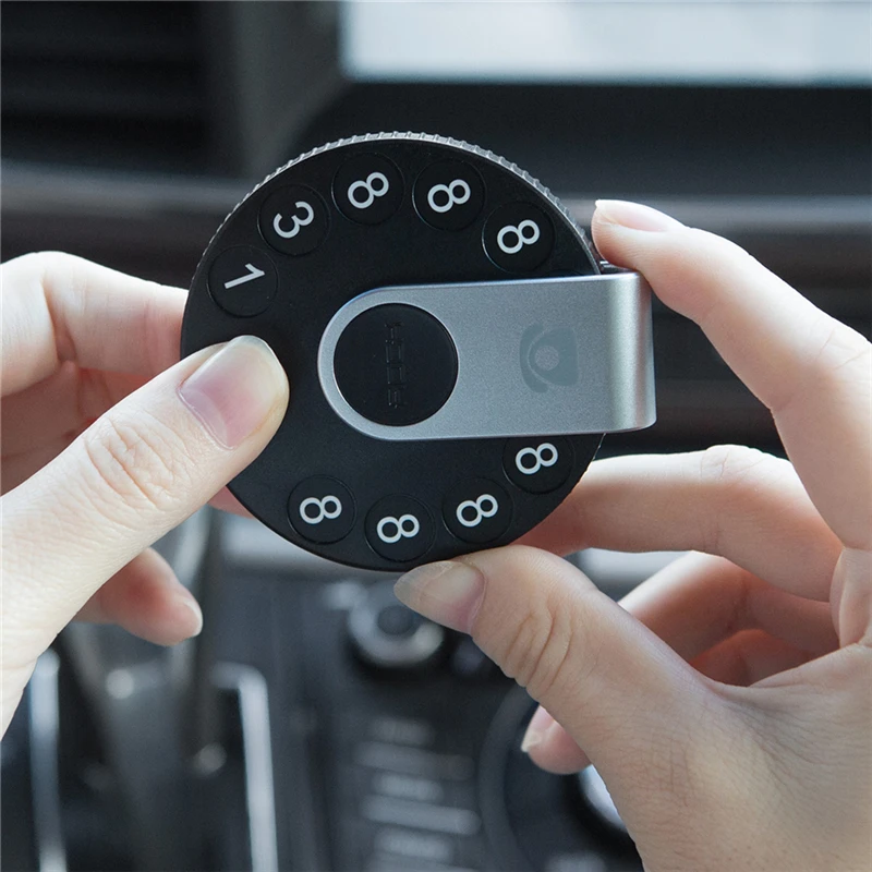 

Rock Temporary Parking Number Plate Universal For Car Move Call Parking Phone Number Board DIY Notification Holder Stand Panel