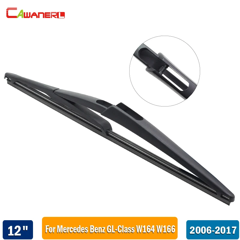 Cawanerl For Mercedes Benz GL-Class W164 W166 2006-2017 Car Rubber Back Window Wiper Blade 12" Automotive Rear Windscreen | Автомобили