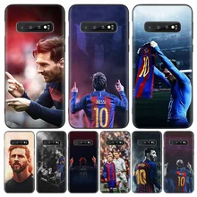 Месси черная крышка чехол для телефона для samsung Galaxy A50S A10S A20S A10 A20E A30 A40 A50 A70 M40 M30S A80 корпус под плетенную сумку