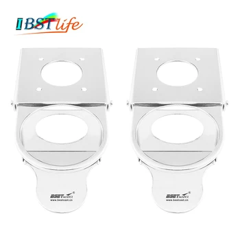 

2PCS SS 304 Folding Cup Drink Holder Can Bottle Holder Stand Mount Support Auto Car Marine Boat Truck RV Fishing Box
