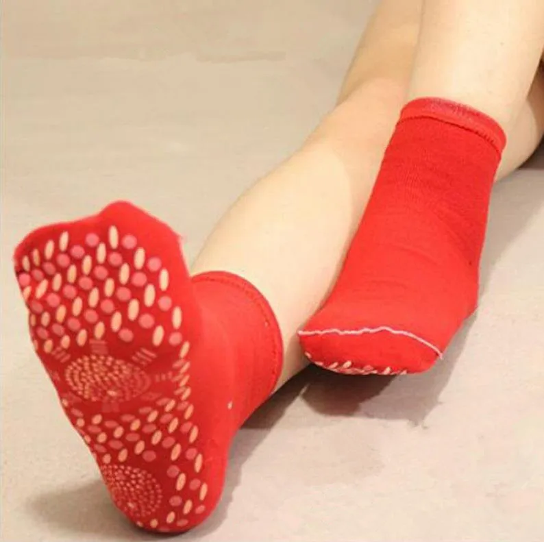 SFIT новые турмалиновые Самонагревающиеся магнитные носки удобные и дышащие зимние лыжные фитнес теплые спортивные носки с подогревом