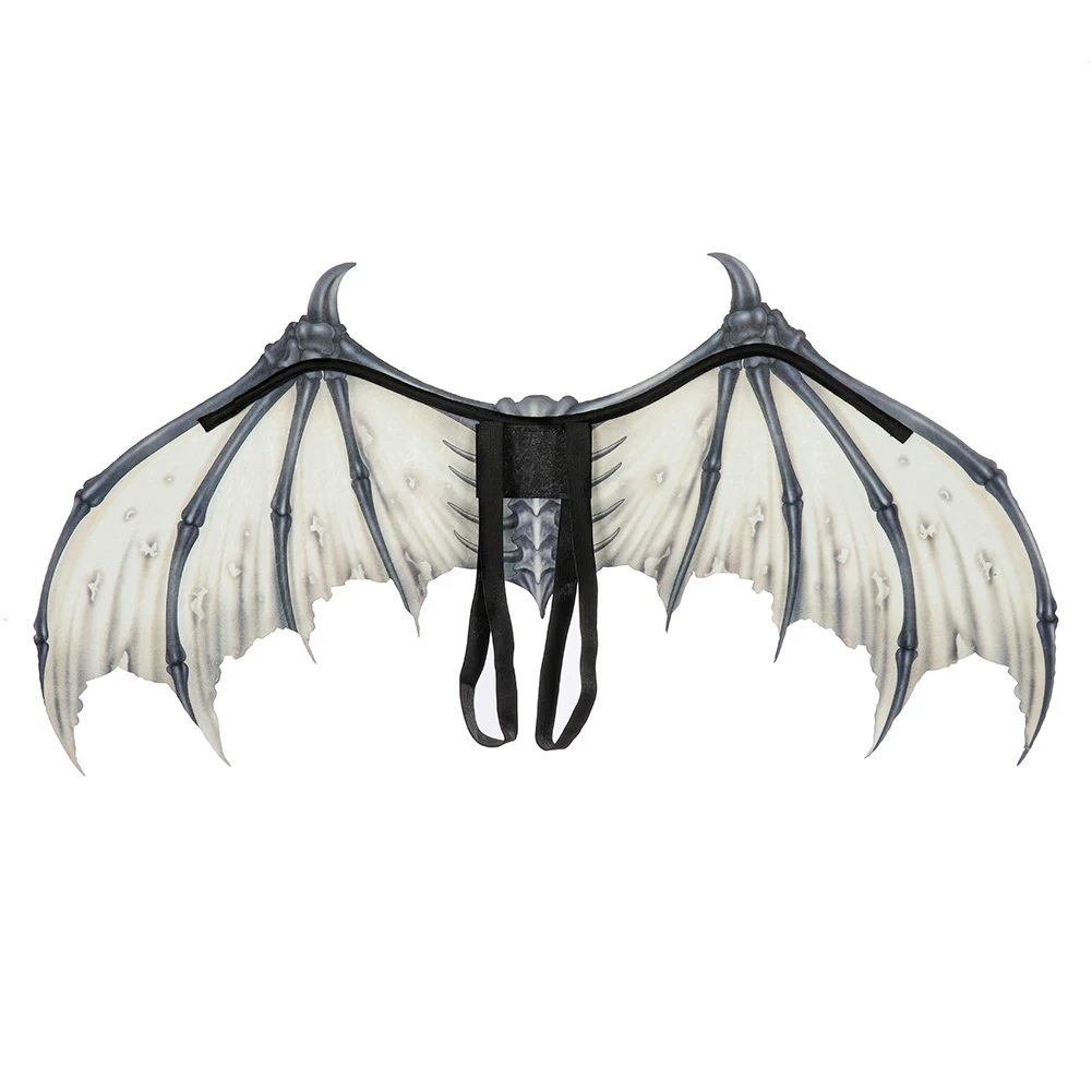 

Non Woven Devil Bone Costume Halloween Cosplay Wings Folding Festival Adult Photography Party Performance Dress Up Props