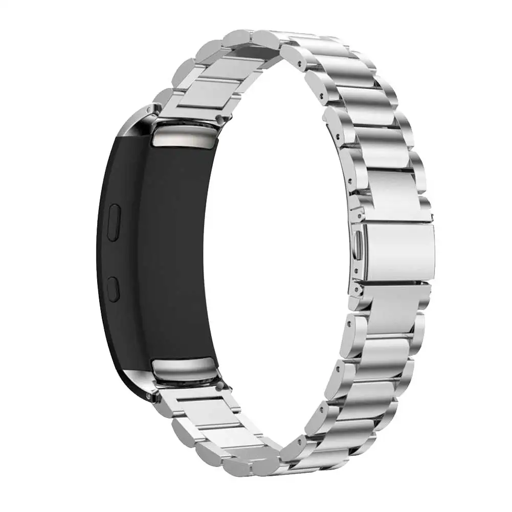 Браслет из нержавеющей стали ремешок для samsung gear Fit2 R360 сменный ремешок для часов Ремешок для samsung gear Fit2 Pro R365 ремень