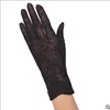 Sexy Summer Women UV Sunscreen Short Sun Female Gloves Fashion Ice Silk Lace Driving Of Thin Touch Screen Lady Gloves G02E ► Photo 3/5