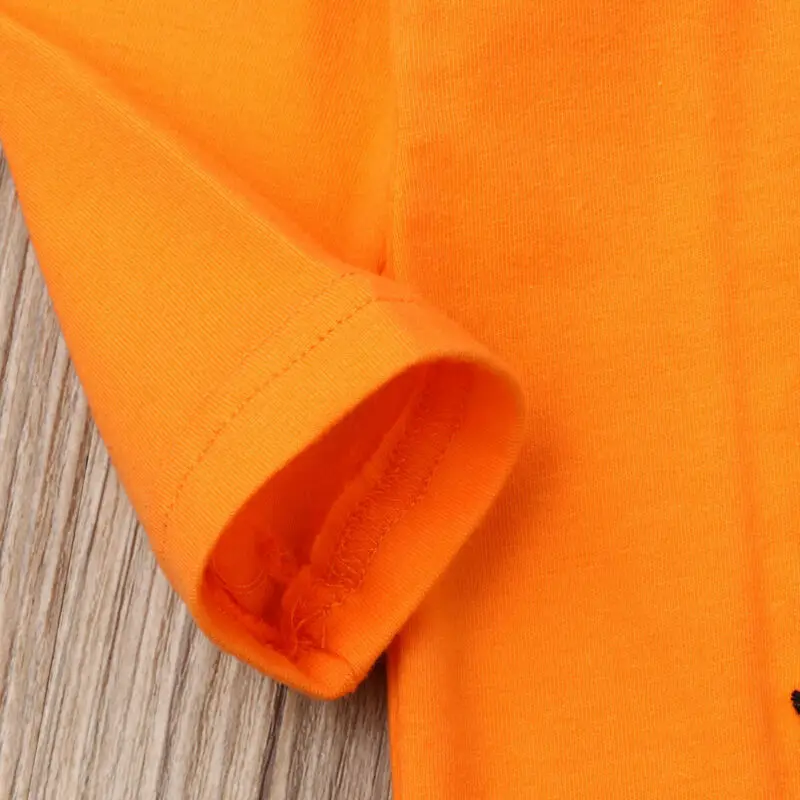 0-24M Newborn Baby Boy Girl Halloween Rompers Cartoon Funny Pumpkin Jumpsuit Long Sleeve Clothes Autumn Baby Costumes