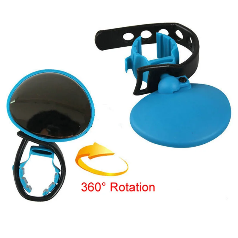 Espejo Retrovisor Para Bicicleta - 1 Par Ajustable 360°, Antivibración, Para Manillar De 17,4 A 22 Mm, Ideal Ciudad