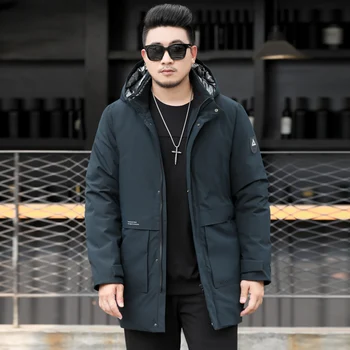 

plus size 8XL 7XL Winter Jacket Men Parkas Top Warm Waterproof Big Size 2019 Thicken Male Heavy Coat High Quality Cotton-Padded