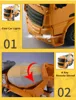 DOUBLE E E578 RC Trucks 1/26 Construction Toys Vehicles Remote Control Cars Cement Mixer Truck Engineering Toys for Boys Gift 2