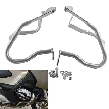 

Front Engine Crash Bars Trunk Guard Protection For BMW R1200RT 2014 2015 2016 2017 Silver