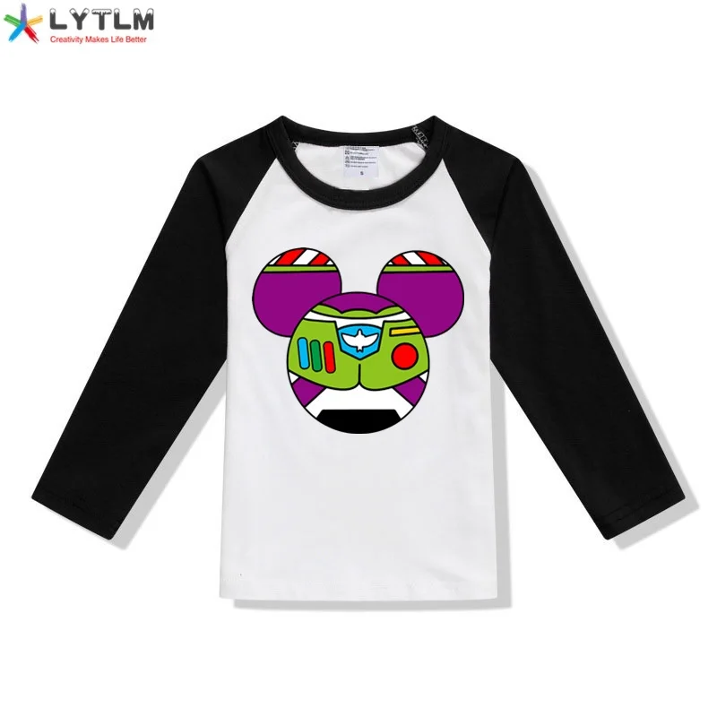LYTLM/Детские футболки с длинными рукавами для мальчиков, Infantil Menino, футболки для девочек, Детская футболка с аниме, XXX, одежда для мальчиков и девочек, одежда для мальчиков 10 лет - Цвет: CX Raglan Black