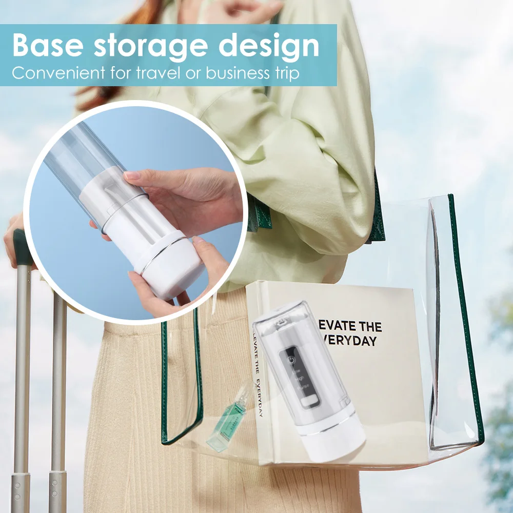 Smart Electric Tooth Cleaner Oral Irrigator Household Dental Scaler Cordless Teeth Flusher Dental Oral Irrigator For Travel oral irrigator dental cleaner dental scaler water flosser