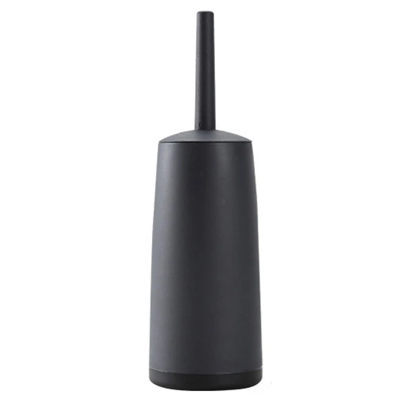 

Toilet Brushes and Holders Toilet Bowl Brush with Holder Black for Bathrooms Modern Design Toilet Brush with Lid Longe