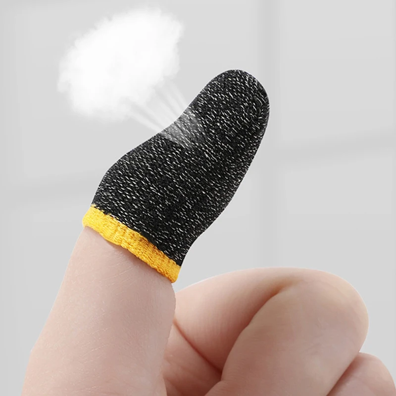 

Game Finger Stall Touch Screen Anti-slip Sweat-proof Pad KOQZM