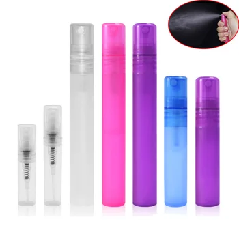 

1 Pcs 5ml/10ml Small Plastic Makeup Refillable Bottle Women Portable Empty Spray Bottles Cosmetic Containers Perfume Bottle