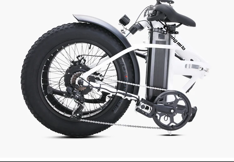 20 дюймов ebike Электрический велосипед снегоход 48V500W Электрический горный велосипед электрический складной велосипед 4,0 fat tire a bike