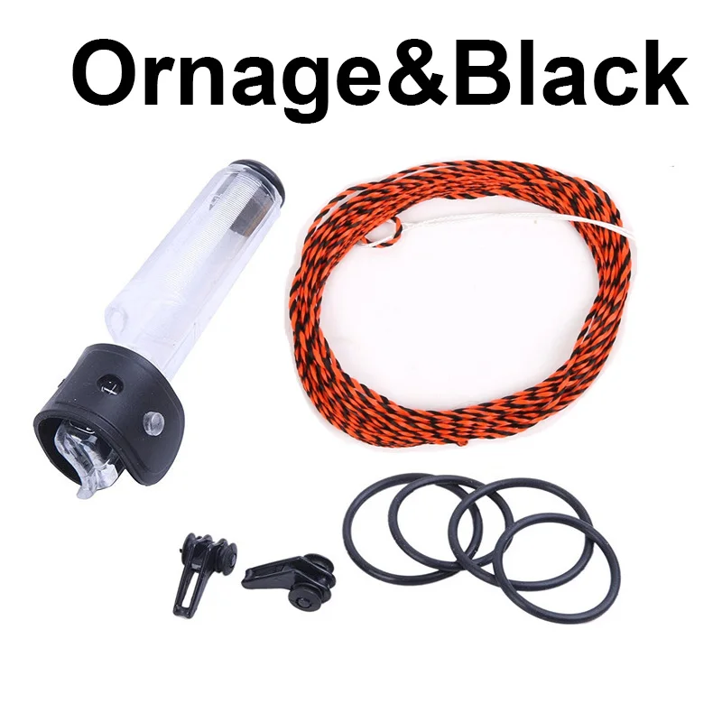 Orange black Maximumcatch 12FT/13FT 17LB Tenkara плетеная Летающая леска, поводок для ловли нахлыстом - Цвет: Orange black