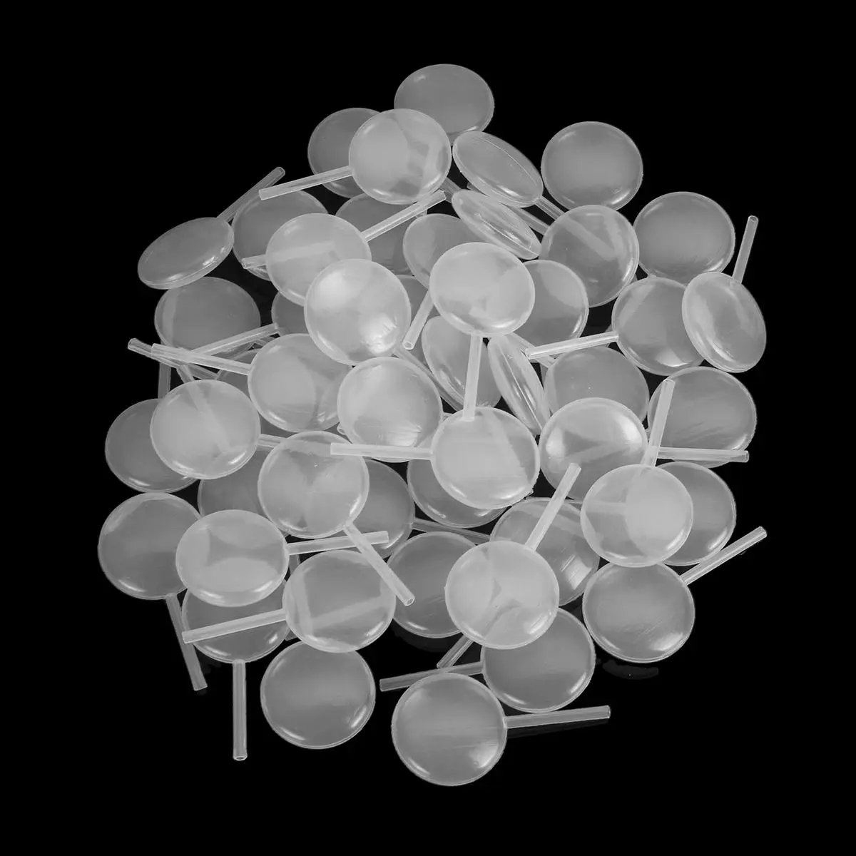 50pcs/Pack 4ml Clear Plastic Jam Dropper Straw Juice Squeezed Sauce Dropper Pipettes For Ice Cream Mini Cakes Baking Tool - Цвет: round