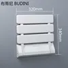 Wall Mounted Shower Seats Bathroom Blue Shower Folding Chair Bath Chair Elderly Shower Spa Toilet  Bench Stool 3