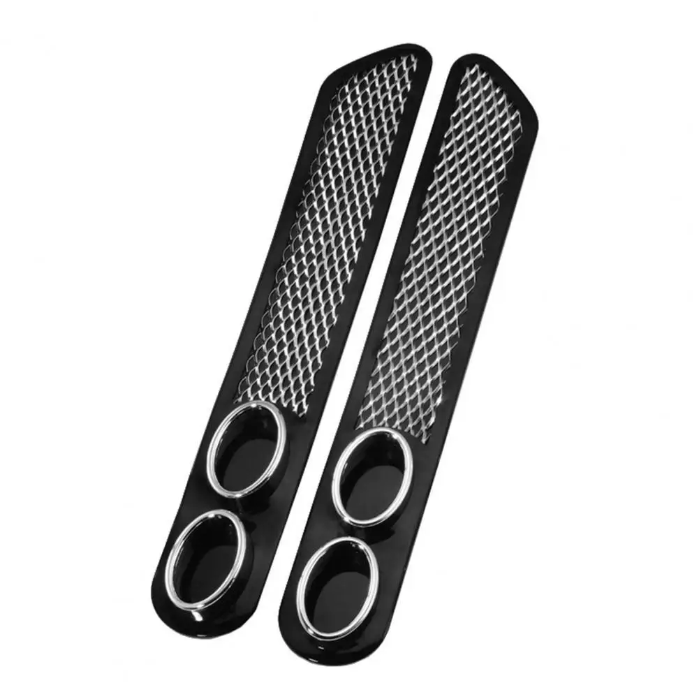 

80%HOT 1 Pair Car Decorative Exhaust Universal Practical Car Accessories Durable False Exhaust Pipe Stickers for Automobile Truc