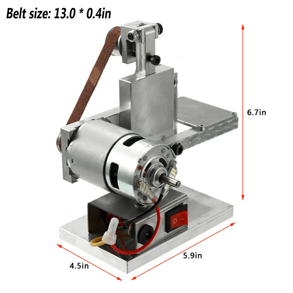 

EU US Small Mini Belt Machine DIY Polishing Machine Grinding Machine Fixed Angle Sharpening Machine Blade Machine Belt Machine