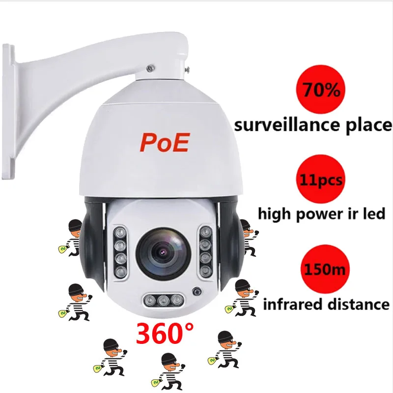 

Security Wireless Camera Tracking Outdoor surveillance camera Auto Tracking Network WiFi Camera Exterior IR SONY 335 5MP 20x