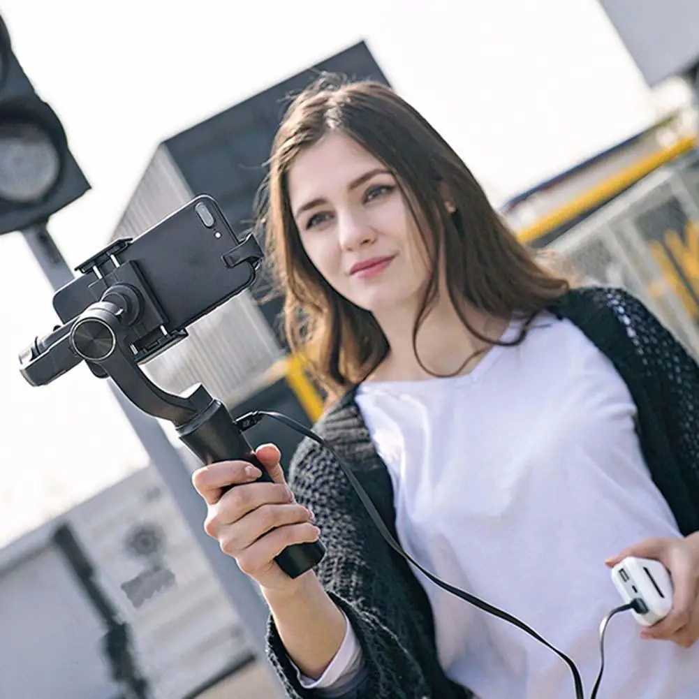 

Yiwa Handheld Gimbal Stabilizer Object Tracking Focus Pull for Samsung iPhone Smartphone Action Camera