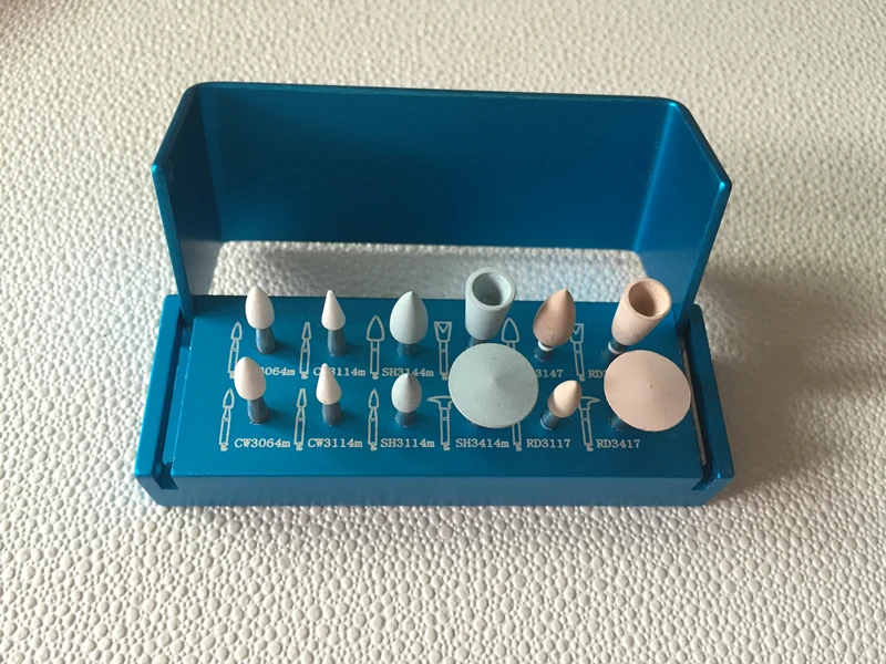 

Dental Composite Polishing Set Diamond polishers Burs Cups Set RA1112