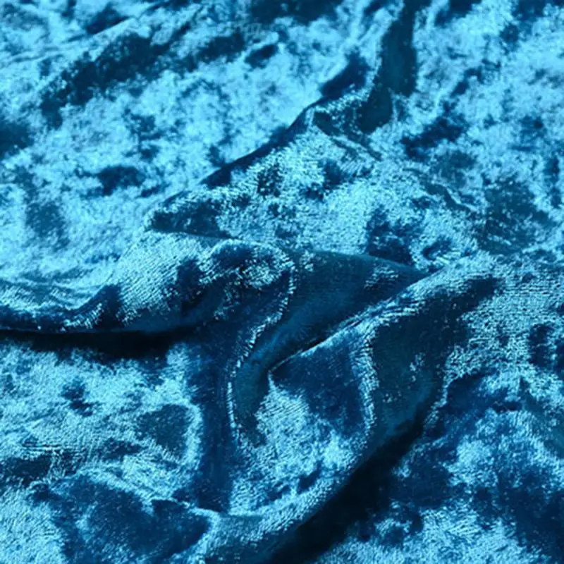 3/5/10m Soft Thin Fleece Stretch Crushed Velvet Fabric For  Dress,Curtain,Blue,Red,Pink,Gray,Green,white,Upholstery Material