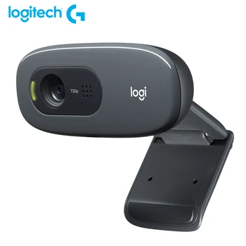

Original Logitech C270 HD Video 720P Webcam Built-in Mic USB2.0 Computer Camera for PC Laptop Video Calling Live Streaming Cam
