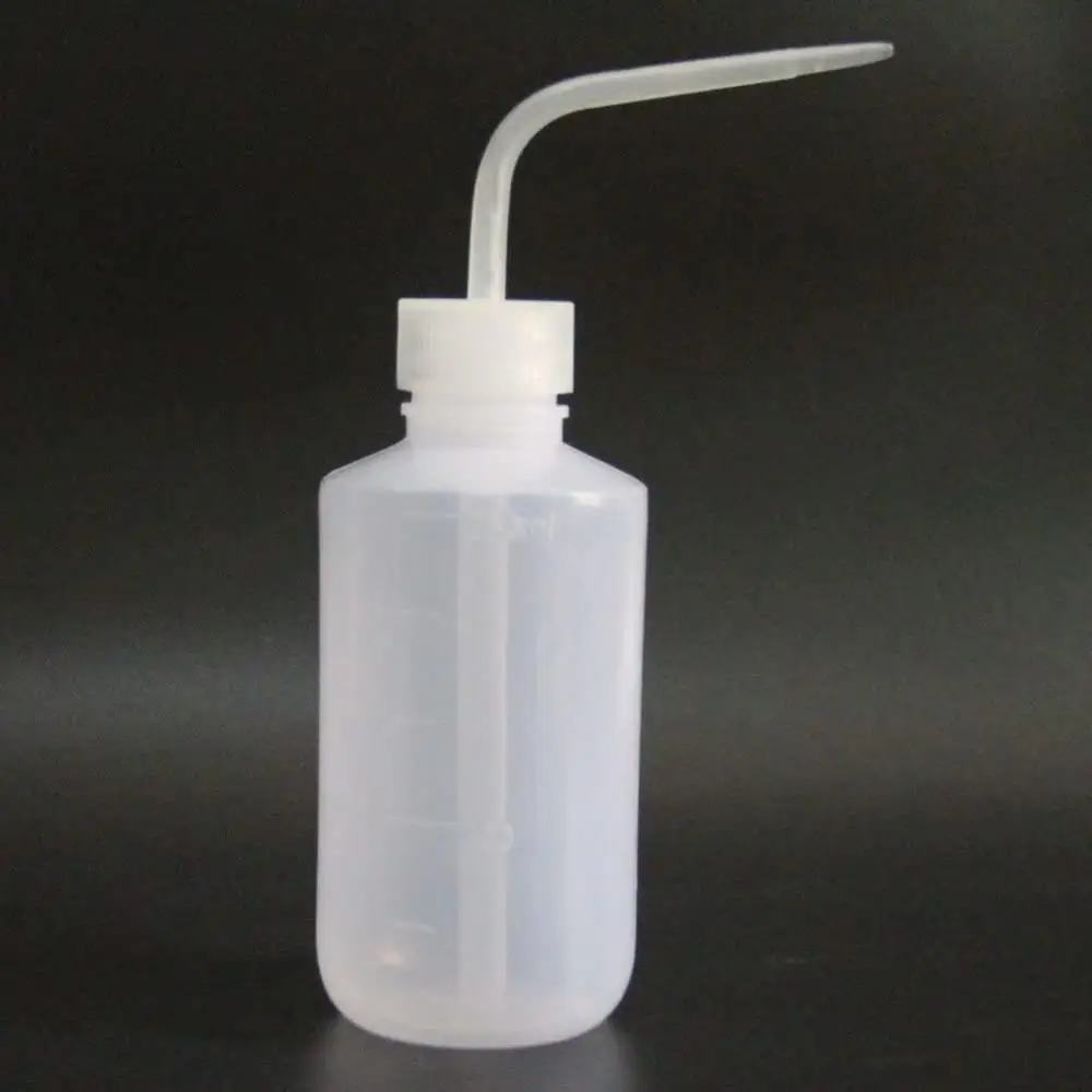 

New Star Tattoo 250ML Transparent Tattoo Wash Cleaning Bottle Lab Non-Spray Bottle Permanent Makeup Diffuser Squeeze Bottle