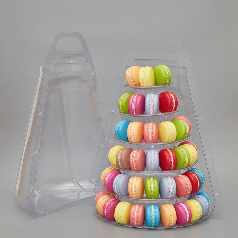 4 Styles Macarons Display Tower Cupcake Tower Holder Multi-function Cupcake Wedding Party Dessert Display Stand