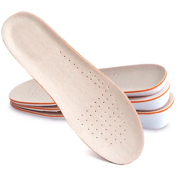 

1 Pair 1.5cm-3.5cm Height Increase Invisible Internal Height Breathable Absorbent Free Cut Insoles For Men Women Shoes Pads